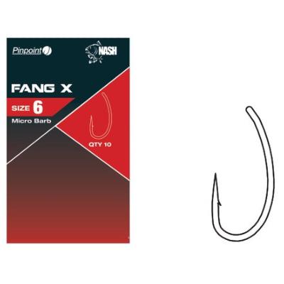 NASH Hameçons Pinpoint Fang X (x10)