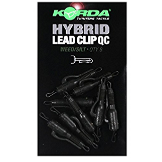 KORDA QC Hybrid Lead Clip (x8)