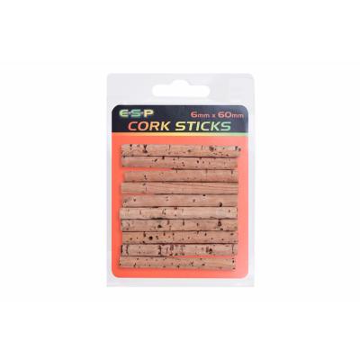 E-S-P Cork Sticks 6mm (x10)