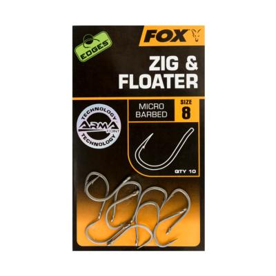 Fox Edges Zig & Floater Hooks (x10)