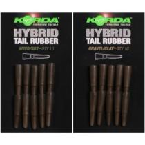 KORDA Hybrid Tail Rubbers (x10)