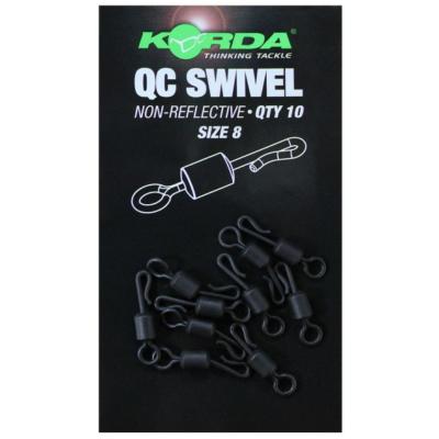 KORDA QC Swivel Size 8 (x10)