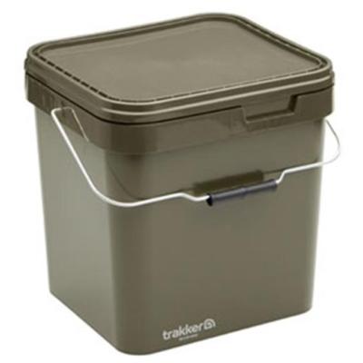 TRAKKER Olive Square Bucket 17 L