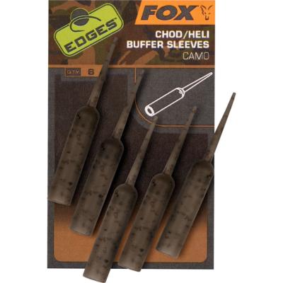 FOX Edges Camo Naked Chod/Heli Buffer Sleeves (x6)