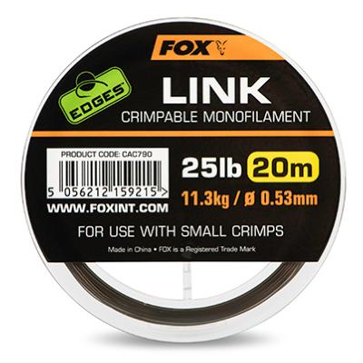 FOX Edges Link Crimpable Monofilament (20m)