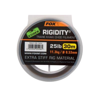 FOX Edges Rigidity Chod Filament Trans Khaki (30m)