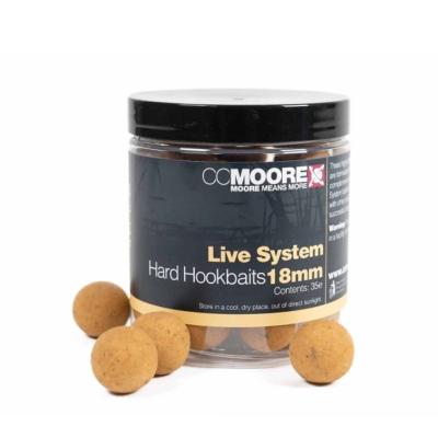 CC MOORE Hard Hookbaits Live System 18mm (x35)