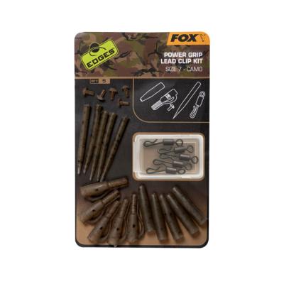 FOX Edges Camo Power Grip Lead Clip Kit 7 (x5)