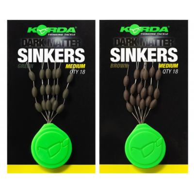 KORDA Dark Matter Sinkers Medium (x18)