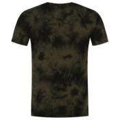 KORDA Tie Dye Tee Dark Olive