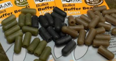 SOLAR Bullet Buffer Beads 15mm (x20)