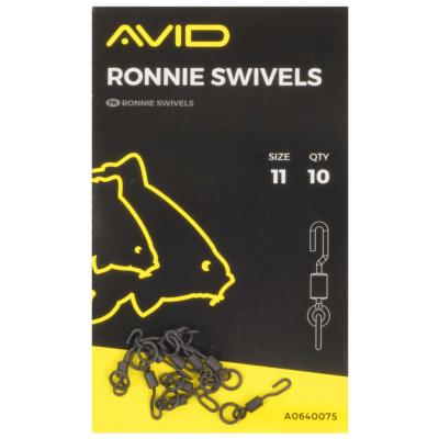 AVID CARP Ronnie Swivel Size 11 (x10)