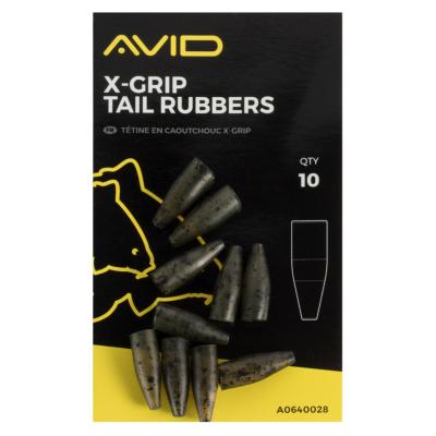 AVID CARP X-Grip Tail Rubbers (x10)