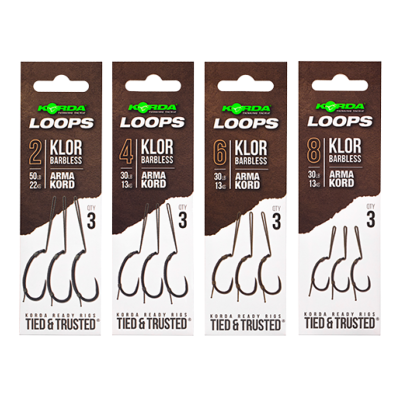 KORDA Loop Rig Klor B (x3)