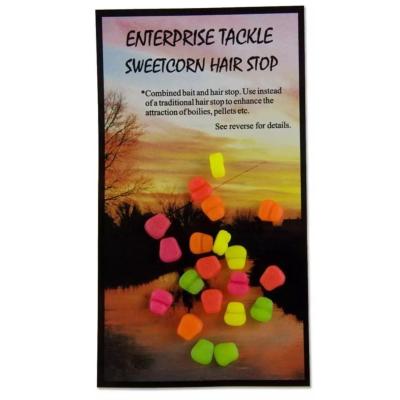 ENTERPRISE TACKLE Mini Sweetcorn Air Stop Mixed Fluoro Colours (x20)