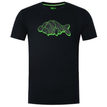 KORDA Outline Tee Black