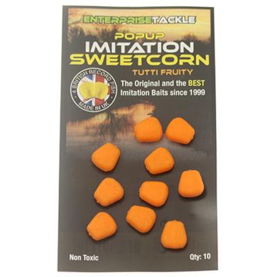 ENTERPRISE TACKLE Pop Up Sweetcorn Orange / Tutti Frutti (x10)