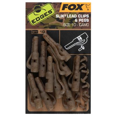 FOX Edges Camo Lead Clip & Pegs 10 (x10)