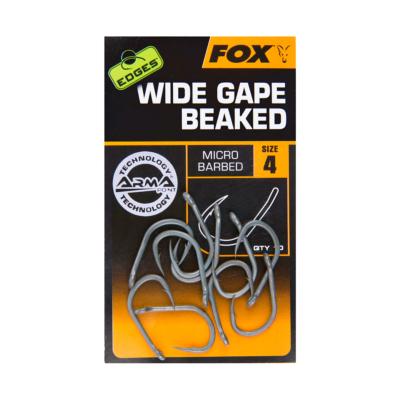 Fox Edges Wide Gape Breaked Hooks (x10)