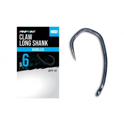 NASH Hameçons Pinpoint Claw Longshank B (x10)