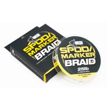 NASH Spod & Marker Braid 0.18mm Yellow (300m)