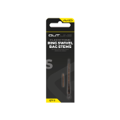 AVID CARP Outline Flecktone Bag Stems Ring Swivel Short (x5)