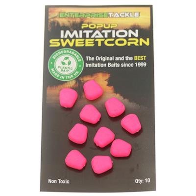 ENTERPRISE TACKLE Fluoro Pop Up Sweetcorn Rose (x10)