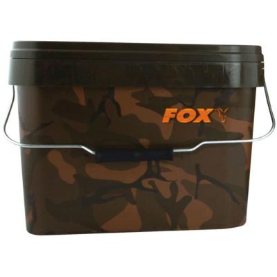FOX Camo Square Carp Bucket 10L