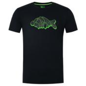 KORDA Outline Tee Black