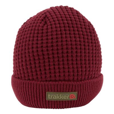 TRAKKER Plum Textured Beanie