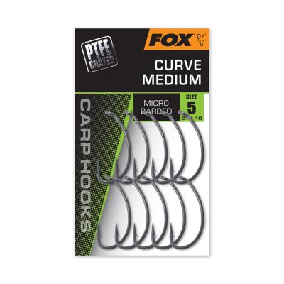 FOX Hameçons Curve Medium (x10)