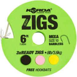 KORDA Ready Zigs 10 B (x3)