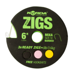 KORDA Ready Zigs 10 (x3)