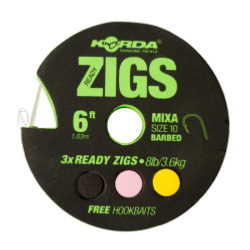 Korda Ready Zigs 10 (x3)