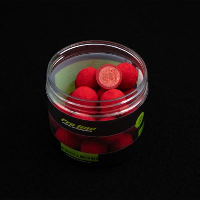 PRO LINE Coated Hookbaits Core Mulberry & Robin Red 15mm