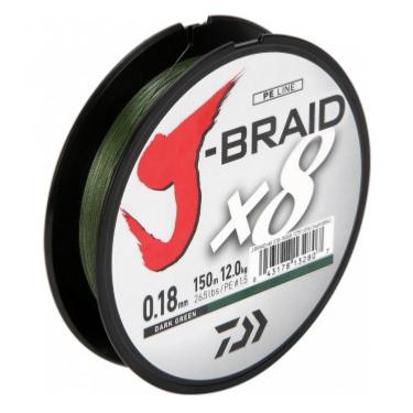 DAIWA J Braid X8 Vert (150m)