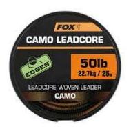 FOX Edges Camo Leadcore Woven Leader (50lbs) (25m)