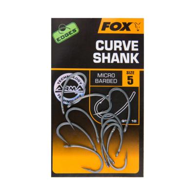 Fox Edges Curve Shank Hooks (x10)