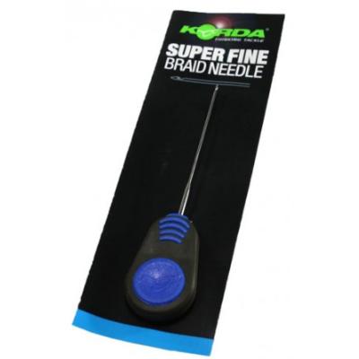 KORDA Aiguille Super Fine Baiting Needle (Bleu)