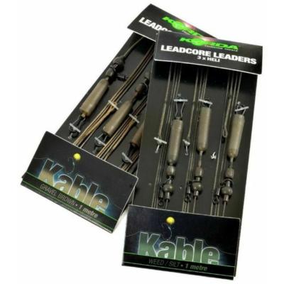 KORDA Kable Leadcore Leader Heli (1m) (x3)