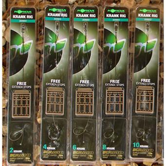 KORDA "Ready Tied Rigs" Krank Ready Rig + Kamo