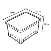 NASH Bank Life Stacker Storage Box S