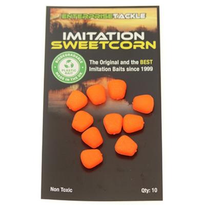 ENTERPRISE TACKLE Fluoro Pop Up Sweetcorn Orange (x10)