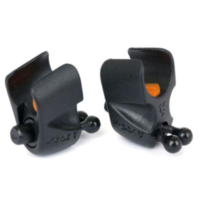 FOX Black Label Adjustable Rod Clips (x2)