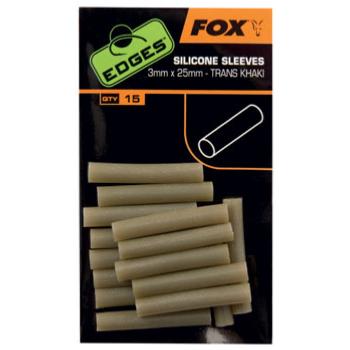 FOX Edges Silicone Sleeve Trans Khaki (x15)