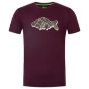 KORDA Outline Tee Burgundy