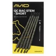 AVID CARP QC Bag Stems Short (x5)