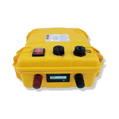 PROLITH Batterie Valise Lithium Ion Polymère 12V 30Ah + Sortie Régulée 12V + Chargeur