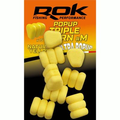 ROK Triple Corn Medium Pop Up Natural Yellow (x15)