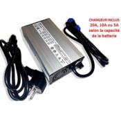 PROLITH Batterie Valise Lithium Ion Polymère 12V 120Ah + Sortie Régulée 12V + Chargeur